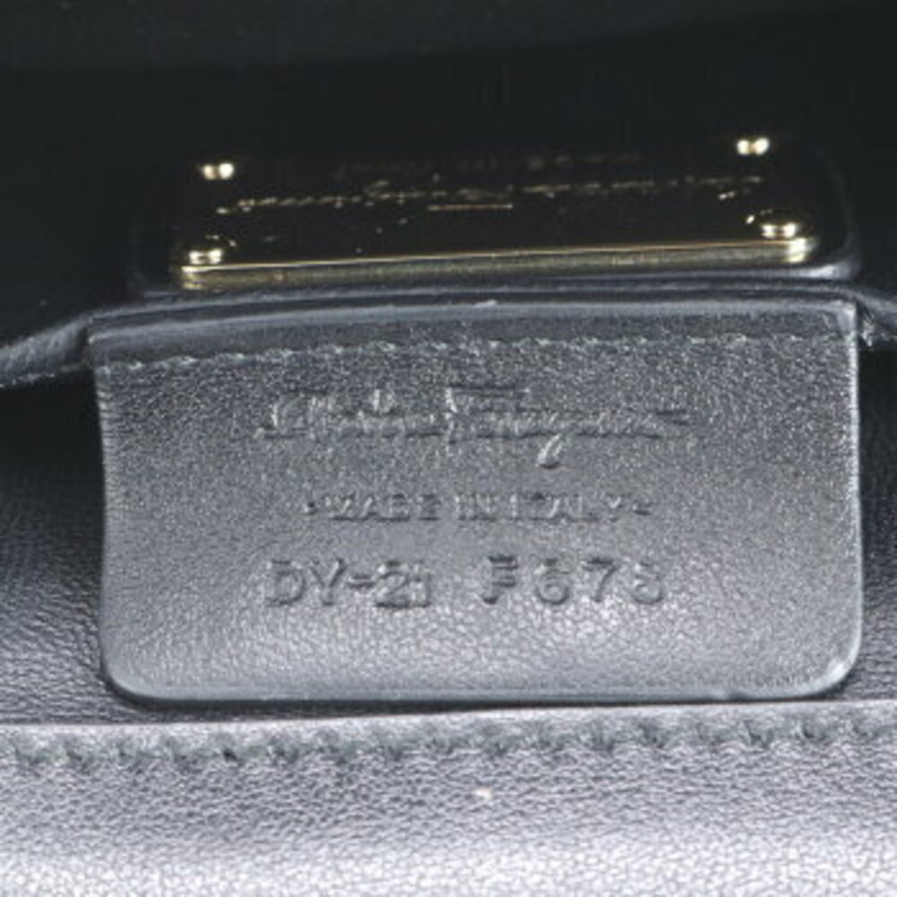 Salvatore Ferragamo python leather shoulder bag c… - image 12